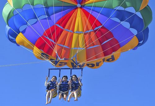 Parachute ascensionnel sur mesure - X AIR 40 - Hovel Parasail - pour vent fort / pour le lancement du bateau / pour le lancement sur la plage