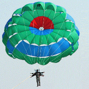 Parachute ascensionnel sur mesure - ORIBA TANDEM 34 - Hovel Parasail - pour vent fort / pour le lancement du bateau / pour le lancement sur la plage