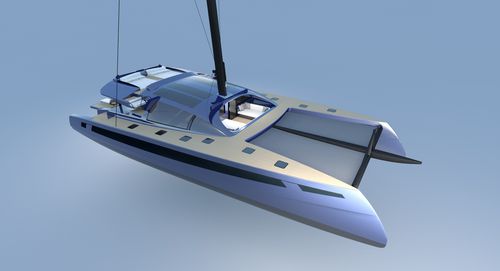 Sailing-yacht catamaran - BLUE COAST 65 - Catamaris - de grande croisière / 3 cabines / 6 couchages