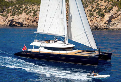 Sailing-yacht catamaran - BLUE COAST 95 - 1 - Catamaris - de grande croisière / de course-croisière / one design