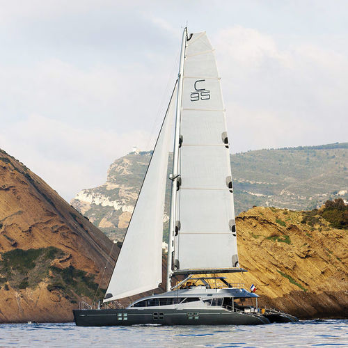 Sailing-yacht catamaran - BLUE COAST 95 - 2 - Catamaris - de grande croisière / de croisière rapide / one design