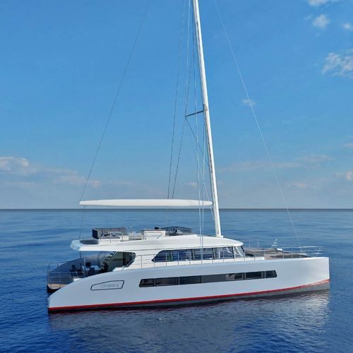 Sailing-yacht catamaran - CATAMARIS® EXPLORER 64 - Catamaris - de grande croisière / 3 cabines / 4 cabines