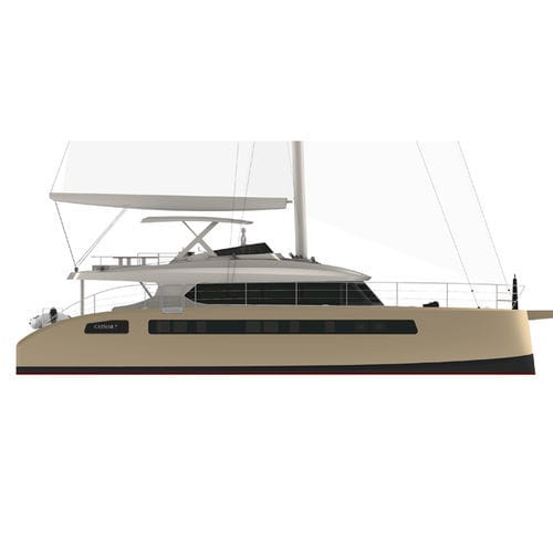 sailing-yacht catamaran - Catamaris