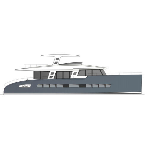 Motor-yacht catamaran - CATAMARIS® 78 POWER - Catamaris - de grande croisière / offshore / pour expédition
