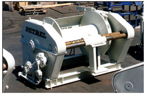 Treuil pour navire - TW-140-SAB-SI3(1000) - Petrel International - de chalut / à entraînement hydraulique / tambour simple