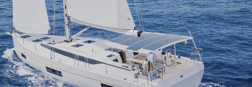 Panneau solaire pliable - Solar-Bimini - pour bateau