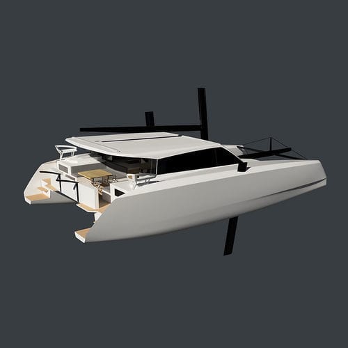 Sailing-yacht catamaran - R5 MKII - Ocean Renegade - de croisière / 3 cabines / 4 cabines