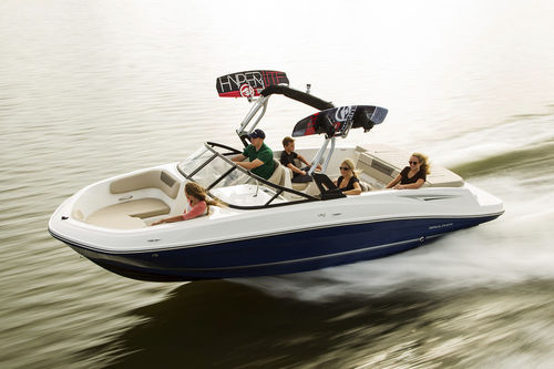Runabout in-bord - VR6  - Bayliner - à double console / bow-rider / open