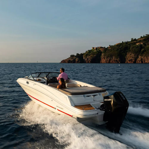 Runabout hors-bord - VR6 OB - Bayliner - à double console / bow-rider / open