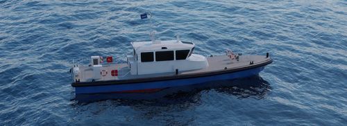 Bateau pilote - PB 2100 - UZMAR SHIPYARD - in-bord / en aluminium / en acier