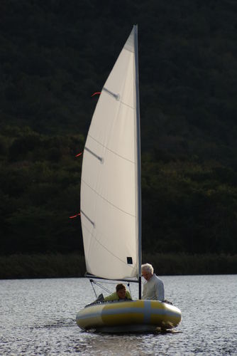 Dériveur pneumatique semi-rigide - SAILING CATALITE RIB - African Cats - cat boat