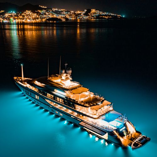 Mega-yacht de croisière - PLVS VLTRA - Amels - avec timonerie / avec piscine / sur mesure