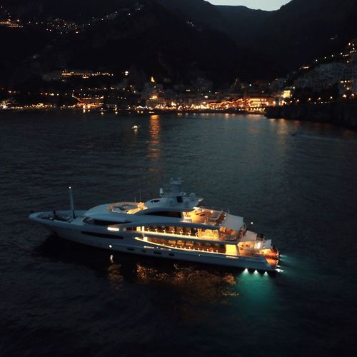 Mega-yacht de croisière - VOLPINI 2 - Amels - raised pilothouse / hybride / sur mesure