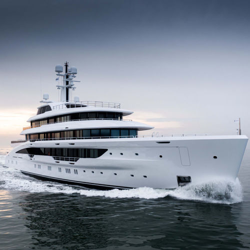 Mega-yacht de croisière - ENERGY - Amels - raised pilothouse / sur mesure