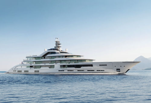 Mega-yacht de croisière - Tanzanite - Amels - raised pilothouse / sur mesure