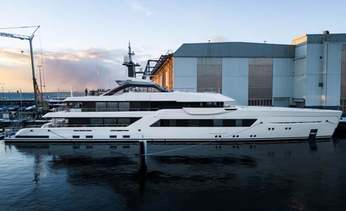 Mega-yacht de croisière - SATEMI - Amels - raised pilothouse