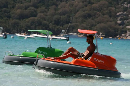 Coque open in-bord - OXOON NEO - WATT & BOAT - électrique / de loisir / pour base de loisirs