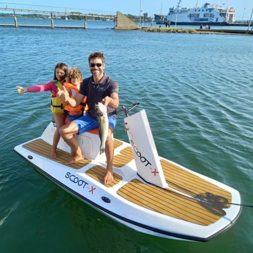 Scooter des mers électrique - Scoot-X - WATT & BOAT - assis / trois places / 10 - 20 cv