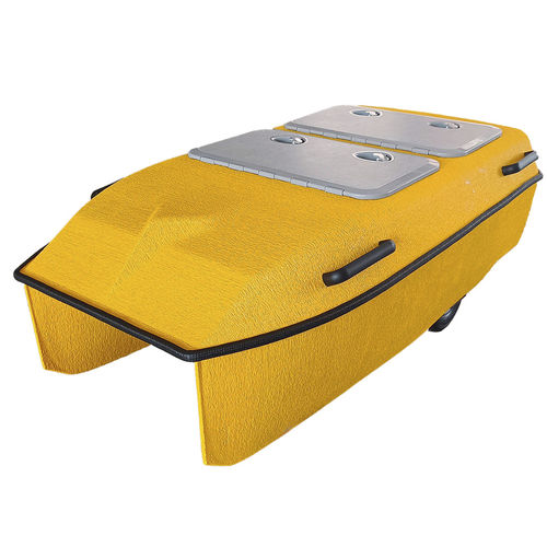 USV télécommandé - Naked hull - MSHeli Srl - électrique / catamaran / en plastique