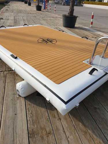Plateforme gonflable - Ped400/300 - RPG s.r.l. - flottante / multifonction / pour yacht