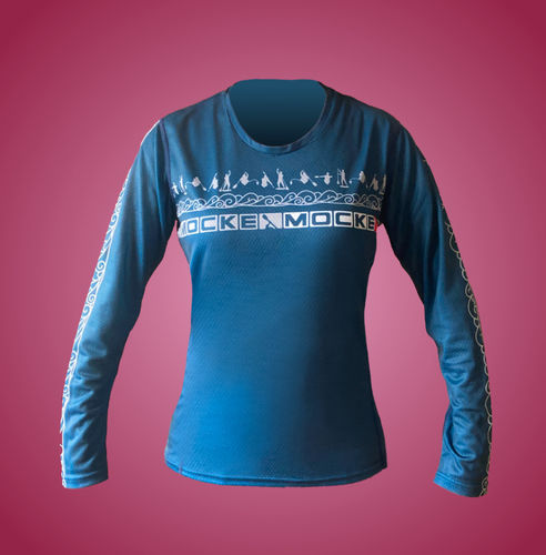 Top lycra à manches longues - LS FLY DRY - Mocke - pour femme