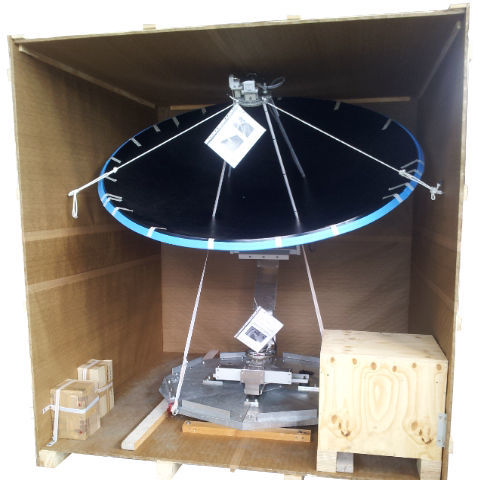 Antenne bande C - 200 - Nautisat srl - pour navire / radôme / parabolique