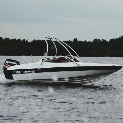 Runabout hors-bord - 17 GTO - Fletcher Boats - à double console / bow-rider / open