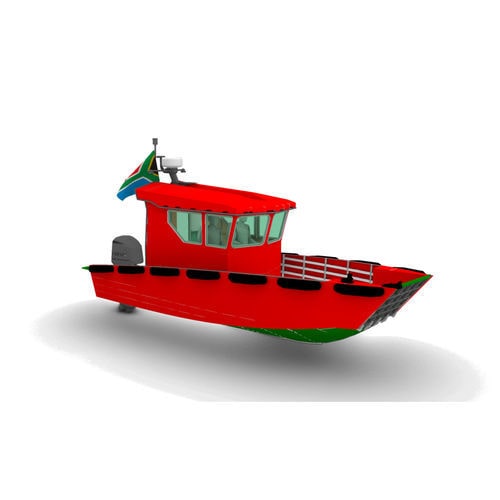 Bateau de débarquement - SHERPA 8 - KND Naval Design - in-bord / hors-bord / en aluminium