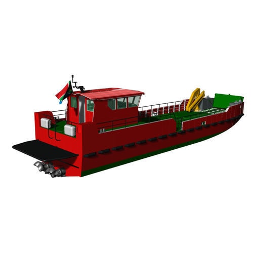 Bateau de débarquement - SHERPA 19 - KND Naval Design - in-bord hydrojet / hors-bord / en aluminium