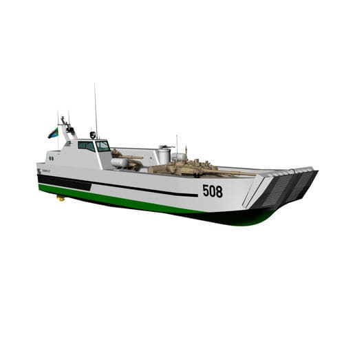 Navire spécial de débarquement - SHERPA 27 - KND Naval Design - en aluminium