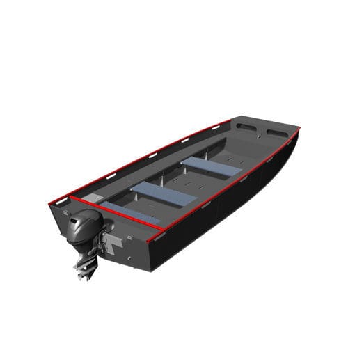 Bateau de travail - Blackout 570 - KND Naval Design - hors-bord / en PEHD / coque rigide