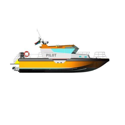 Bateau pilote - Reef Runner 15 - KND Naval Design - in-bord hydrojet / hors-bord / en aluminium