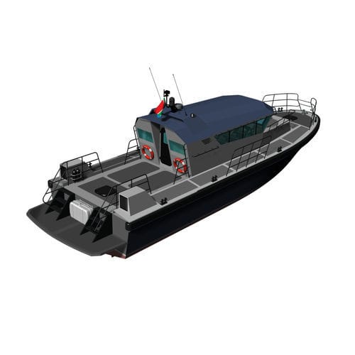 Bateau de surveillance - SEAVIPER 21 - KND Naval Design - bateau de sauvetage / in-bord hydrojet / en aluminium