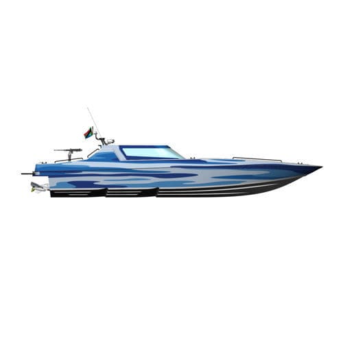 Bateau de surveillance - SHADOWHAWK 18 - KND Naval Design - in-bord / en aluminium / coque rigide