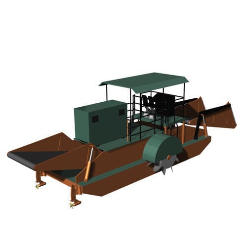 Barge de récupération des déchets - WARRIOR 14 - KND Naval Design - in-bord / en aluminium / coque rigide