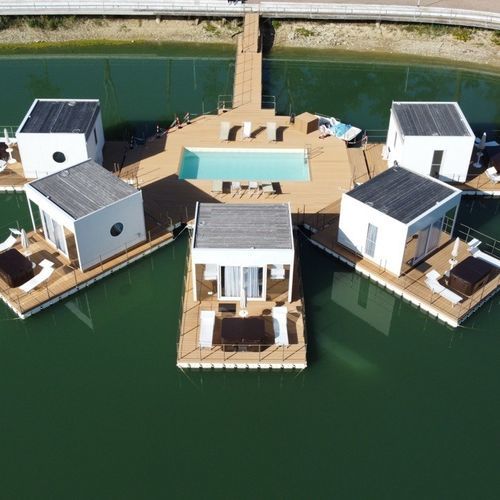 Plateforme pour maison flottante - AQUA-MODULE - flottante / multifonction / pour marina