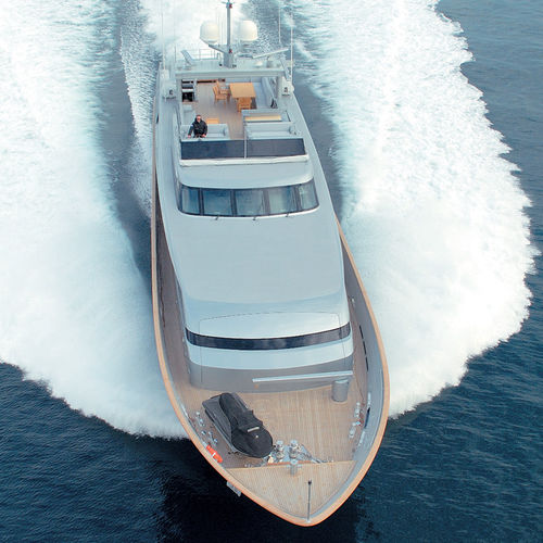 Super-yacht de croisière - BOLARO - Baglietto spa - à fly / à déplacement / en aluminium