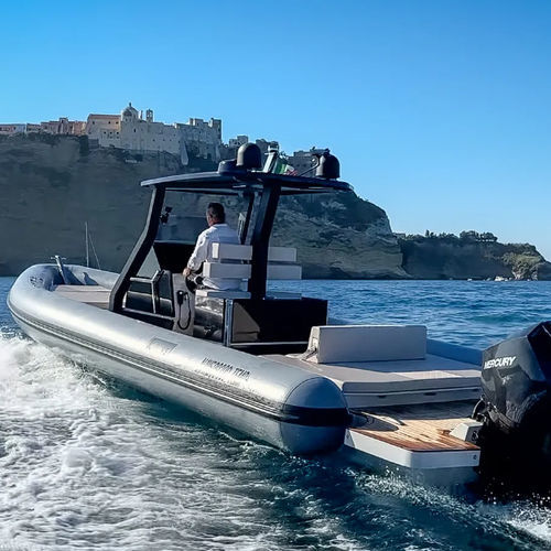 Bateau pneumatique hors-bord - K-Rib 9.5 - Vulkan Marine - bimoteur / RIB / open