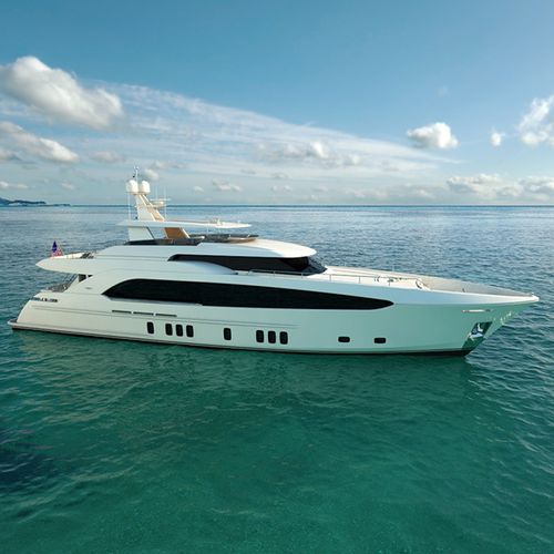 Super-yacht de croisière - 122' RPH - Burger Boat Company - à fly / raised pilothouse / 4 cabines