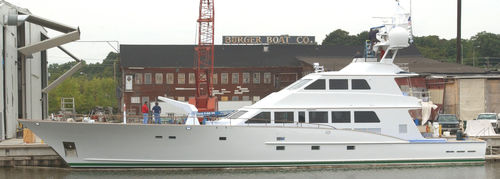 Super-yacht de pêche sportive - SARAHBETH - Burger Boat Company - rapide / avec timonerie / à déplacement