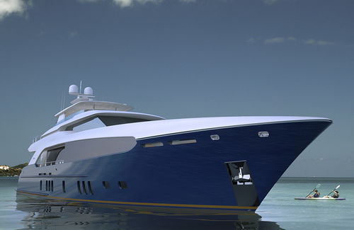 Super-yacht de croisière - 115' RPH - Burger Boat Company - raised pilothouse / 3 cabines / 4 cabines