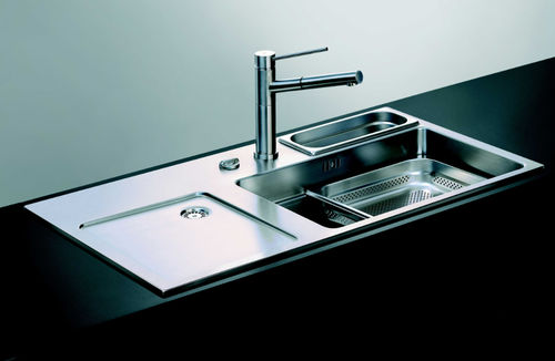 Évier rectangulaire - Gastronorm Sink 980 - GN ESPACE GALLEY SOLUTIONS LTD. - en inox / pour bateau