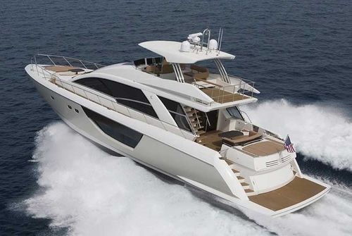Motor-yacht de sport - Alpha 76 - Cheoy Lee - à fly / 3 cabines / 4 cabines