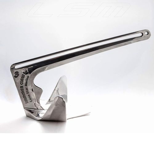 Ancre type Bruce - HCgal series - LONE STAR MARINE - pour bateau / pour kayak / en acier galvanisé