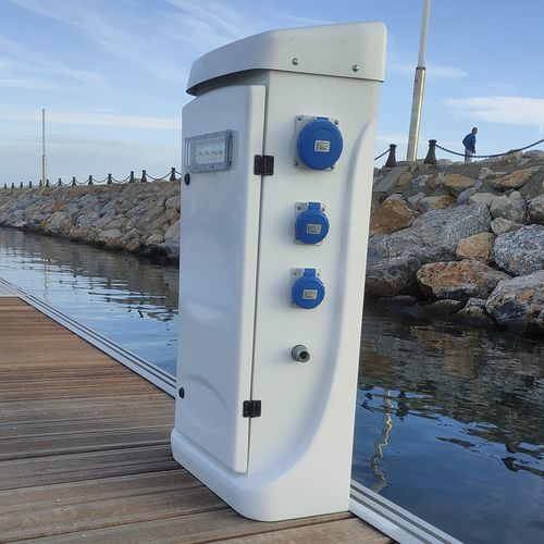 Borne RFID - DORY - GCEI FRANCE - de distribution électrique / de distribution d'eau / pour ponton
