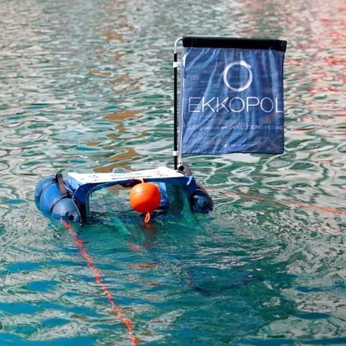 Drone marin pour la collecte de déchets - DPOL® HD - EKKOPOL - nettoyage de réservoir à poissons / autonome / filaire