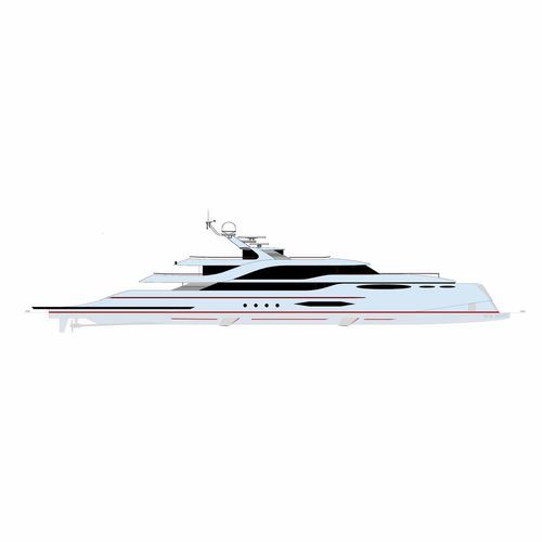 Mega-yacht de croisière - 55m - Brythonic Yachts