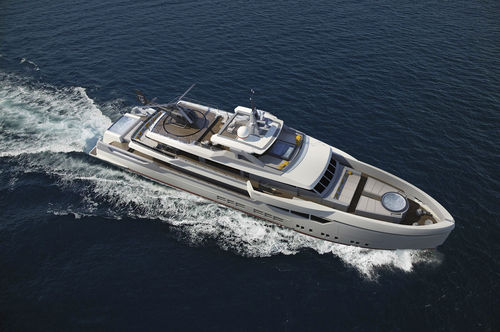 Super-yacht de croisière - 45m - Brythonic Yachts - en acier / aluminium / avec piscine