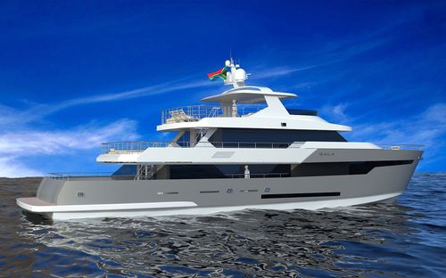 Motor-yacht de croisière - 30m - Brythonic Yachts - en aluminium