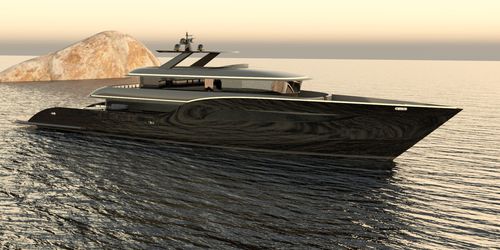 Mega-yacht de croisière - Alpha Tango - Brythonic Yachts - à fly / raised pilothouse / 5 cabines